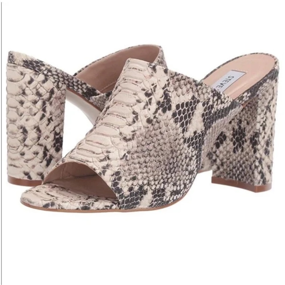 Steve Madden Esmeralda Snake Mule